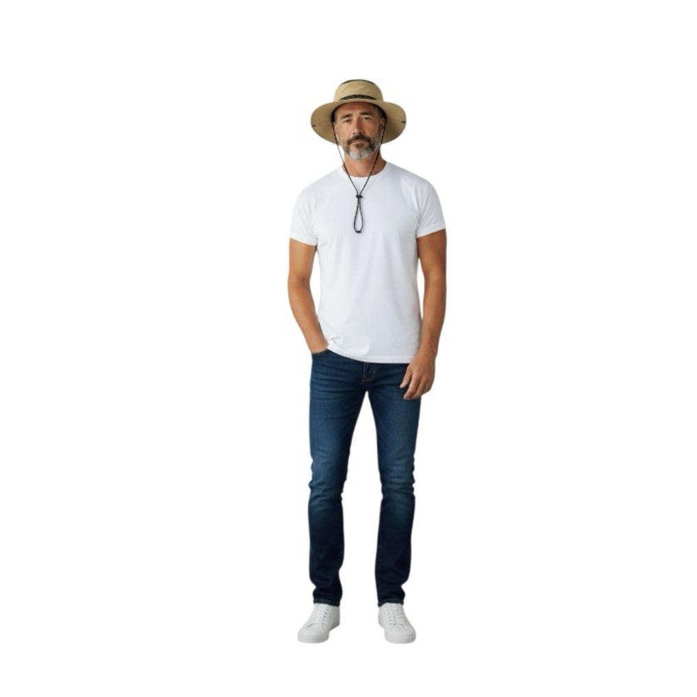 Ozark Trail Men's Tan Outdoors Hat - Picture 4 of 12